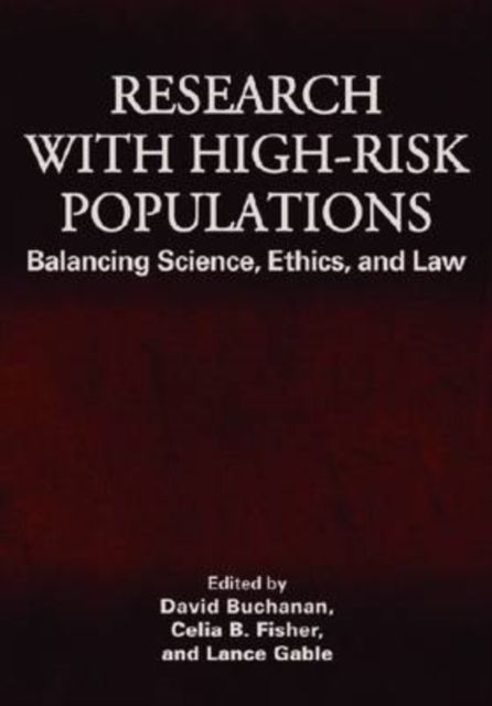 Produktbild: Research with High-Risk Populations