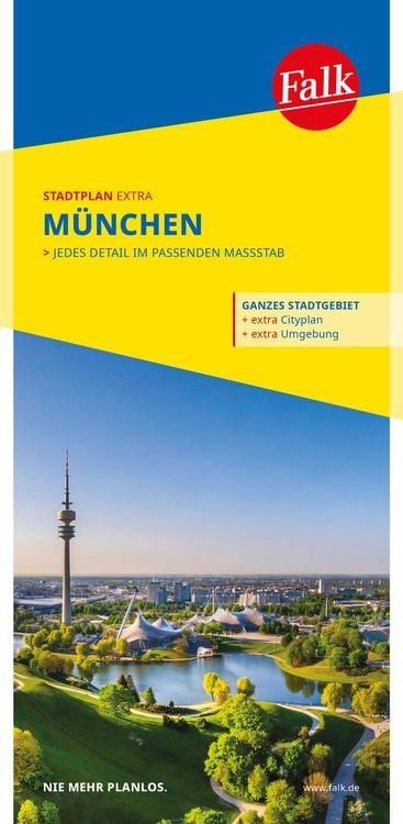 Produktbild: Falk Stadtplan Extra München 1:20.000