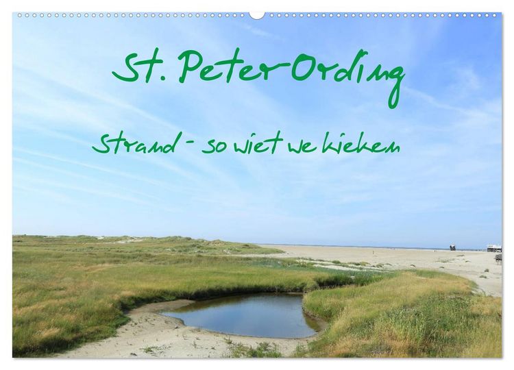 Produktbild: St. Peter-Ording (Wandkalender 2026 DIN A2 quer), CALVENDO Monatskalender