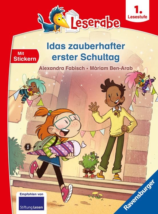 Produktbild: Leserabe 1. Lesestufe - Idas zauberhafter erster Schultag