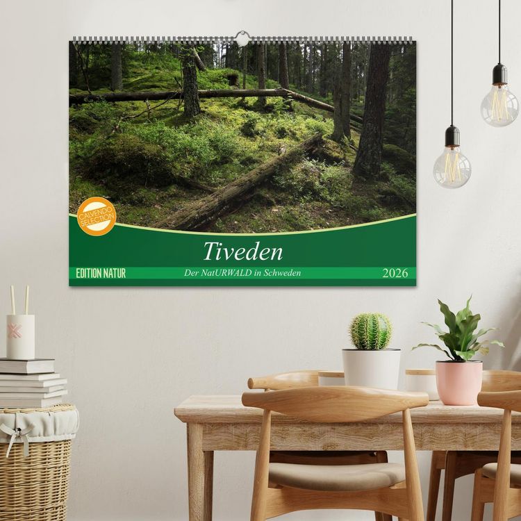 Produktbild: Tiveden, der NatURWALD in Schweden (Wandkalender 2026 DIN A2 quer), CALVENDO Monatskalender