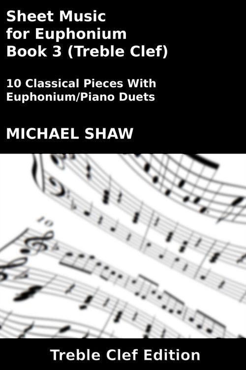 Produktbild: Sheet Music for Euphonium - Book 3 (Treble Clef)