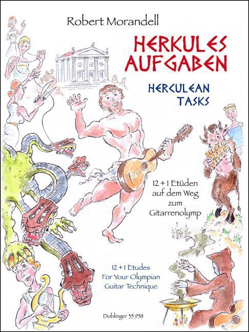 Produktbild: Herkulesaufgaben, f&uuml;r Gitarre