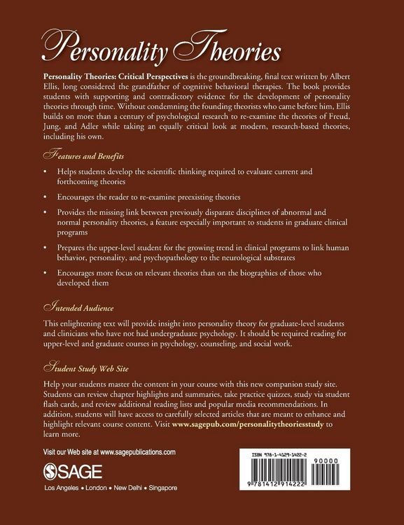 Produktbild: Personality Theories