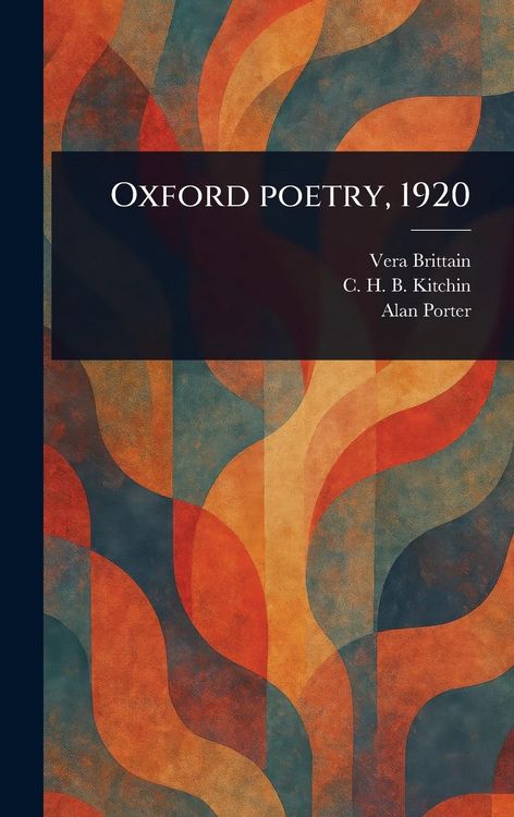Produktbild: Oxford Poetry, 1920