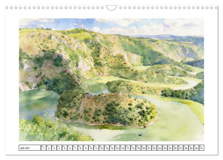 Produktbild: Abwechslungsreiches Serbien (Wandkalender 2027 DIN A3 quer), CALVENDO Monatskalender