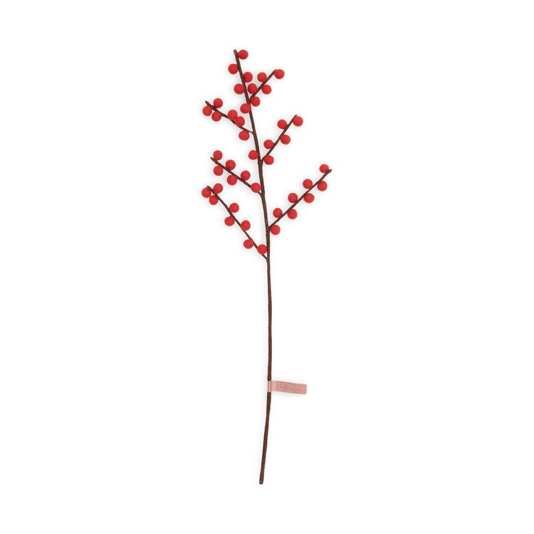 Produktbild: Filzstrauch "Beeren", rot