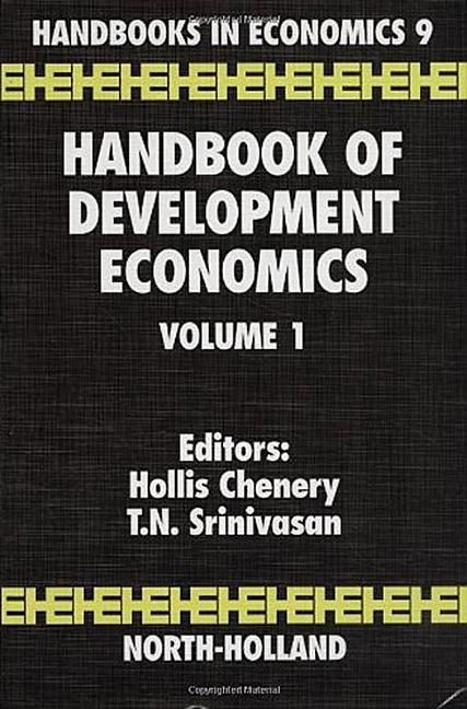 Produktbild: Handbook of Development Economics