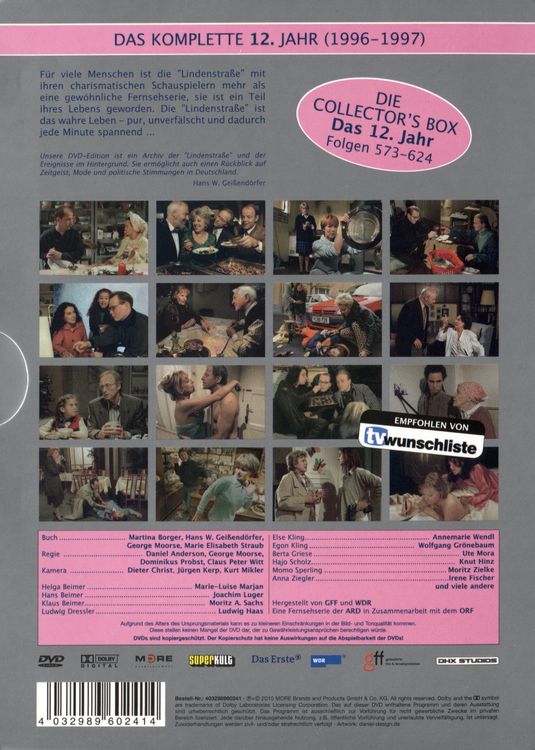 Produktbild: Lindenstra&szlig;e - Collector's Box 12/Folgen 573-624 [10 DVDs]