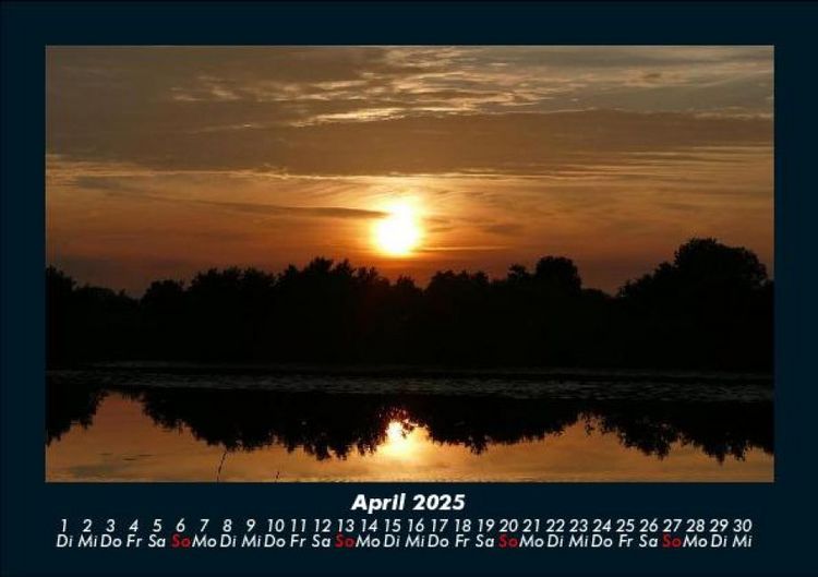 Produktbild: Die Seen der Erde 2025 Fotokalender DIN A5