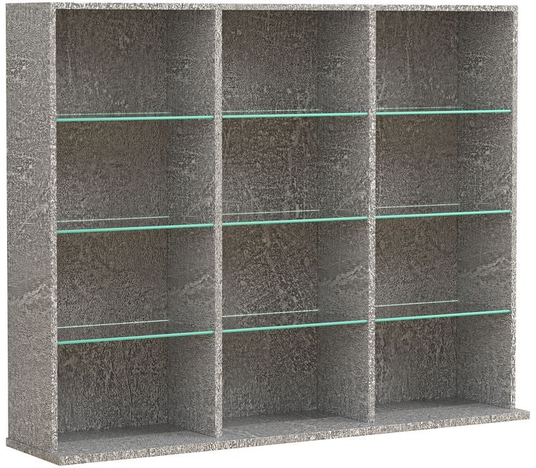 Produktbild: Holz CD DVD Standregal B&uuml;cherregal Regal Zilas L