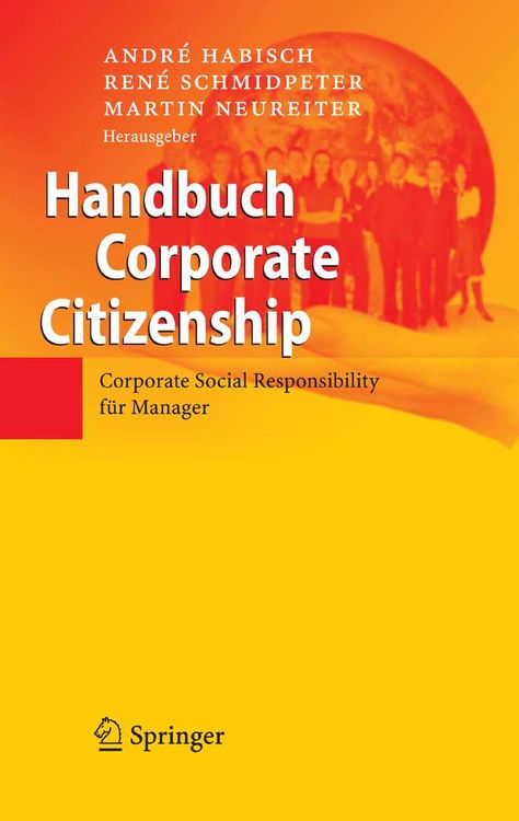 Produktbild: Handbuch Corporate Citizenship
