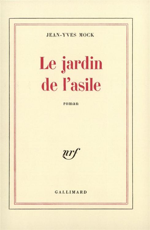 Produktbild: Le jardin de l'asile