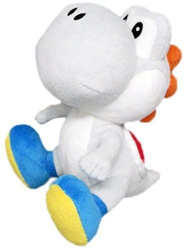 Produktbild: Nintendo Yoshi, Pl&uuml;schfigur, wei&szlig;, 21 cm