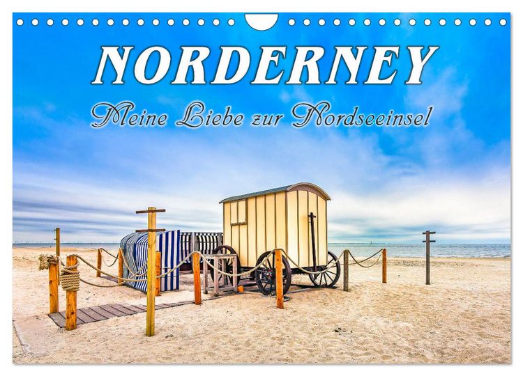 Produktbild: NORDERNEY - Meine Liebe zur Nordseeinsel (Wandkalender 2026 DIN A4 quer), CALVENDO Monatskalender