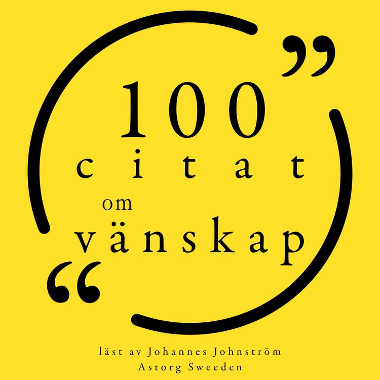 Produktbild: 100 citat om v&auml;nskap