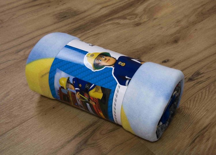 Produktbild: Feuerwehrmann Sam 7570401035 - Fleecedecke, 130x160 cm, 100% Polyester