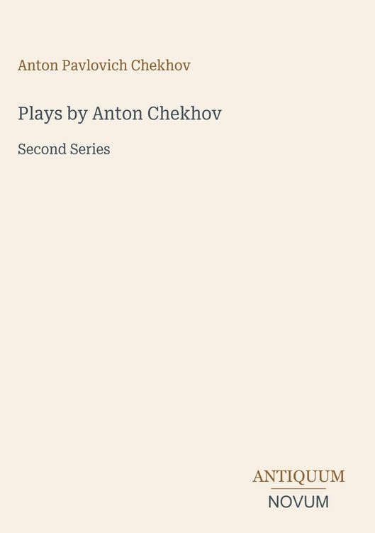 Produktbild: Plays by Anton Chekhov