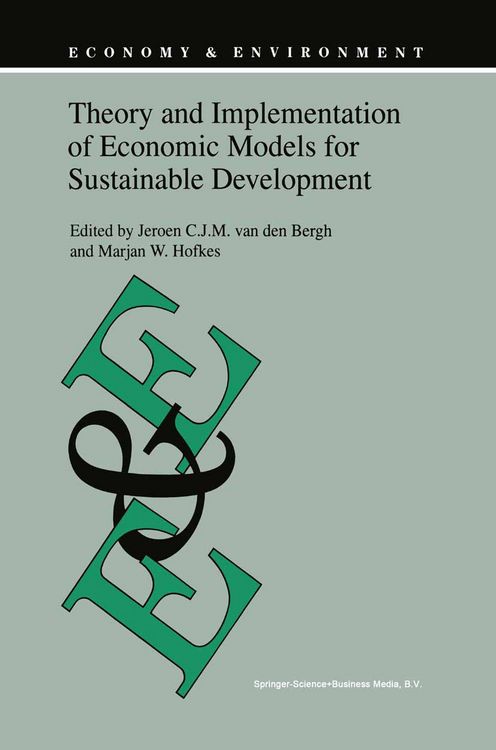 Produktbild: Theory and Implementation of Economic Models for Sustainable Development