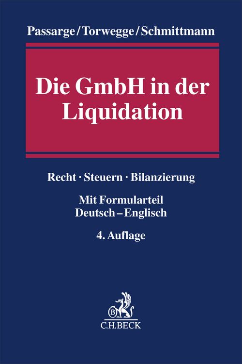 Produktbild: Die GmbH in der Liquidation