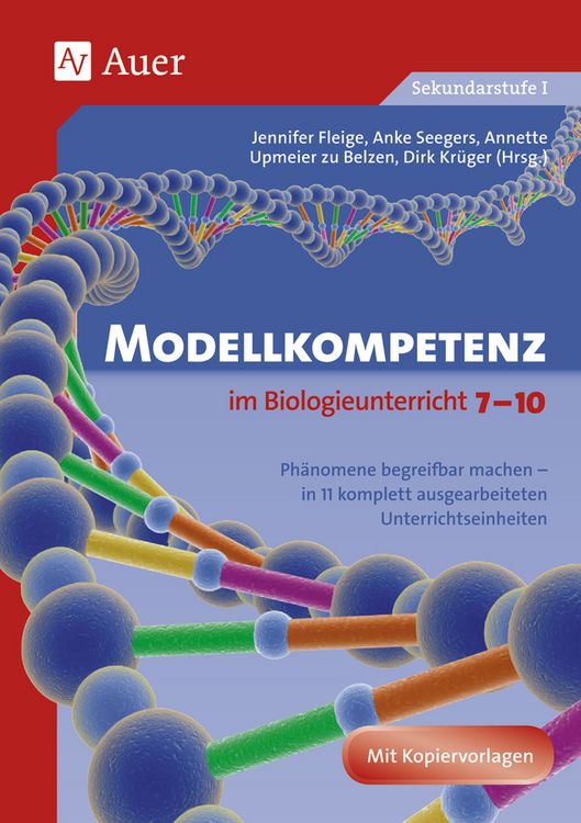 Produktbild: Modellkompetenz im Biologieunterricht Klasse 7-10