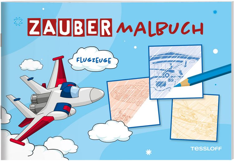 Produktbild: Zaubermalbuch. Flugzeuge