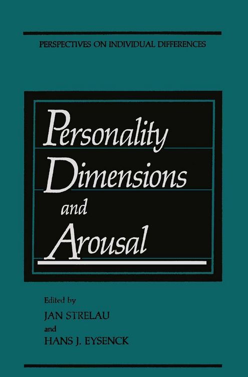 Produktbild: Personality Dimensions and Arousal