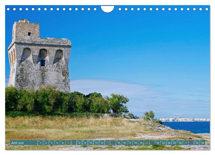 Produktbild: Facettenreiches Apulien (Wandkalender 2026 DIN A4 quer), CALVENDO Monatskalender