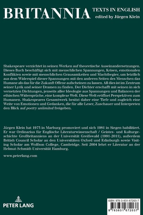 Produktbild: Shakespeare: Humanit&auml;t im Spannungsfeld von Kontrast und Konflikt