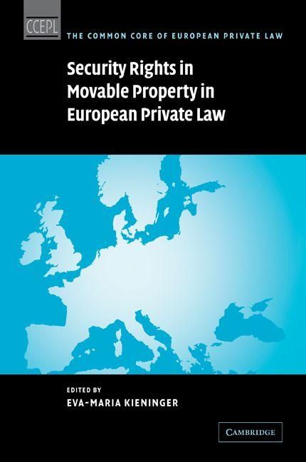 Produktbild: Security Rights in Movable Property in European Private Law