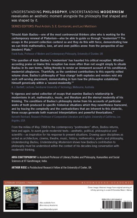 Produktbild: Understanding Badiou, Understanding Modernism