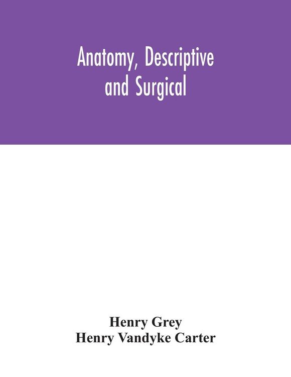 Produktbild: Anatomy, Descriptive and Surgical