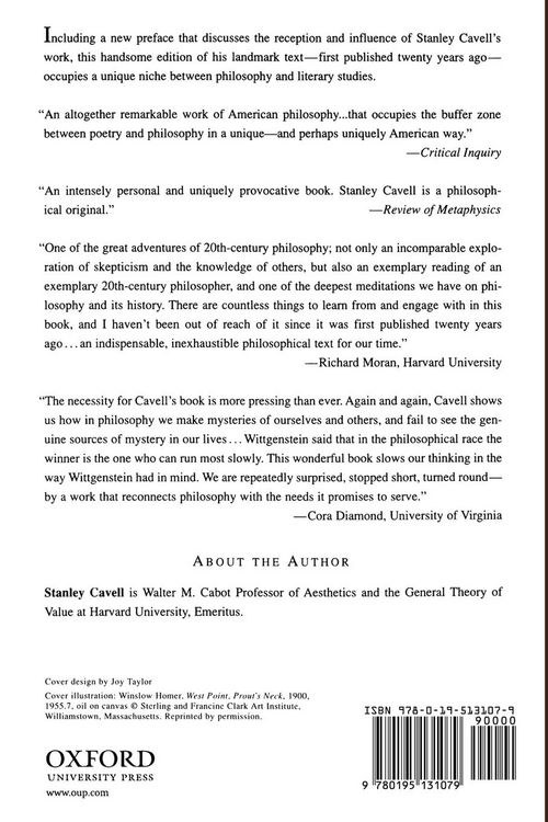 Produktbild: The Claim of Reason