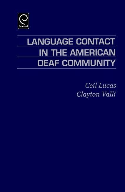 Produktbild: Language Contact in the American Deaf Community