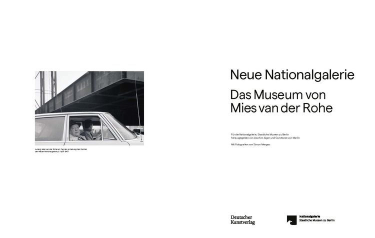 Produktbild: Neue Nationalgalerie
