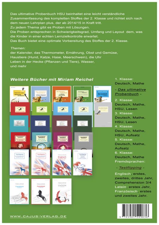 Produktbild: Das ultimative Probenbuch HSU 2. Klasse. LehrplanPlus