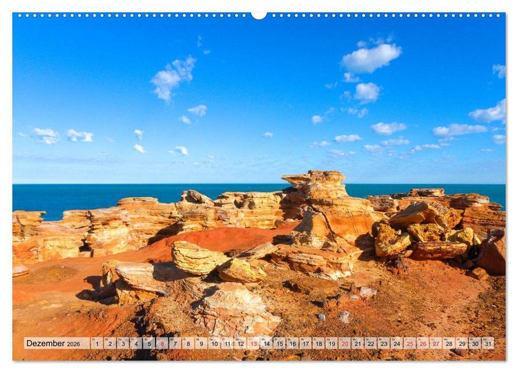 Produktbild: Australien - Kontraste (Wandkalender 2026 DIN A2 quer), CALVENDO Monatskalender