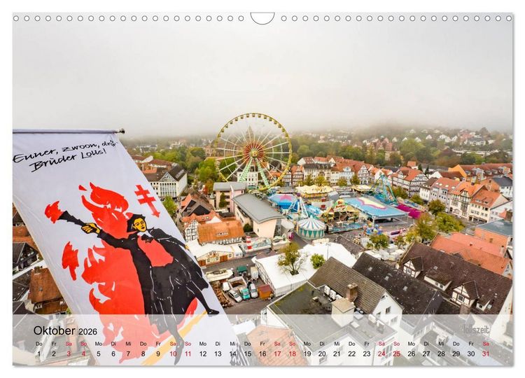 Produktbild: bad hersfeld zeitlos (Wandkalender 2026 DIN A3 quer), CALVENDO Monatskalender