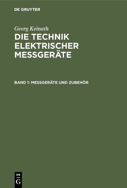 Produktbild: Messger&auml;te und Zubeh&ouml;r