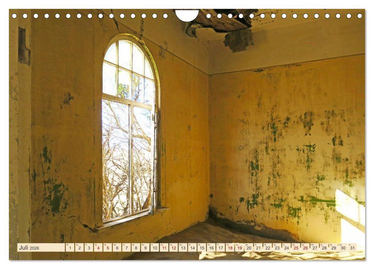 Produktbild: Kolmannskuppe Lost Place in Namibia (Wandkalender 2026 DIN A4 quer), CALVENDO Monatskalender
