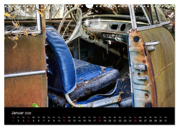 Produktbild: Autos, abgestellt und vergessen (Wandkalender 2026 DIN A3 quer), CALVENDO Monatskalender
