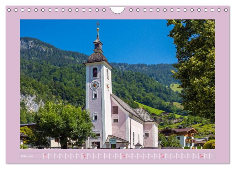 Produktbild: Wei&szlig;bach bei Lofer (Wandkalender 2026 DIN A4 quer), CALVENDO Monatskalender
