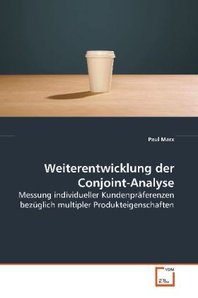 Produktbild: Marx Paul: Weiterentwicklung der Conjoint-Analyse