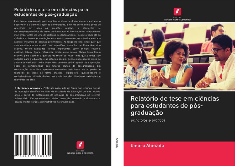 Produktbild: Relat&oacute;rio de tese em ci&ecirc;ncias para estudantes de p&oacute;s-gradua&ccedil;&atilde;o