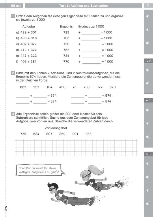 Produktbild: Mathe-Tests 3. Klasse
