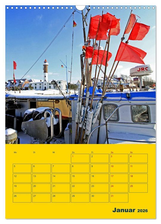 Produktbild: Sehnsuchtsort Ostseeinsel Poel (Wandkalender 2026 DIN A3 hoch), CALVENDO Monatskalender