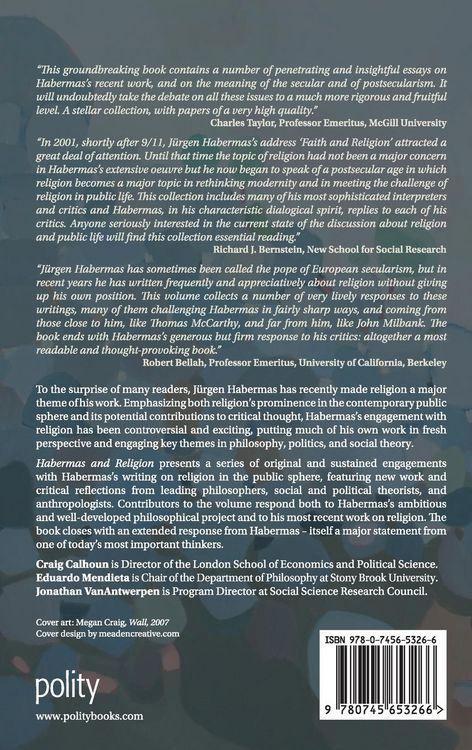 Produktbild: Habermas and Religion