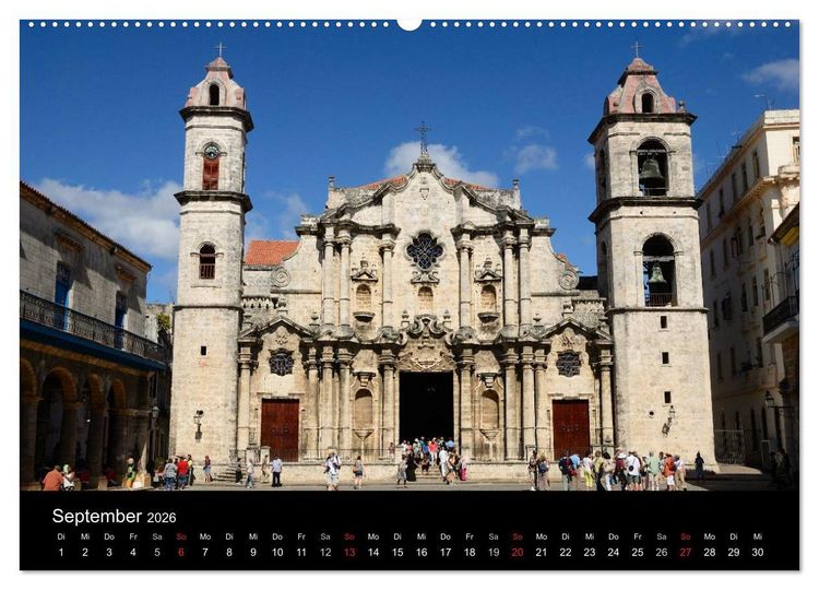Produktbild: Cuba Real - Vielfalt der Karibik (Wandkalender 2026 DIN A2 quer), CALVENDO Monatskalender