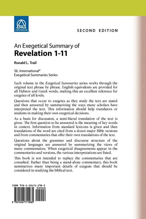 Produktbild: An Exegetical Summary of Revelation 1-11, 2nd Edition