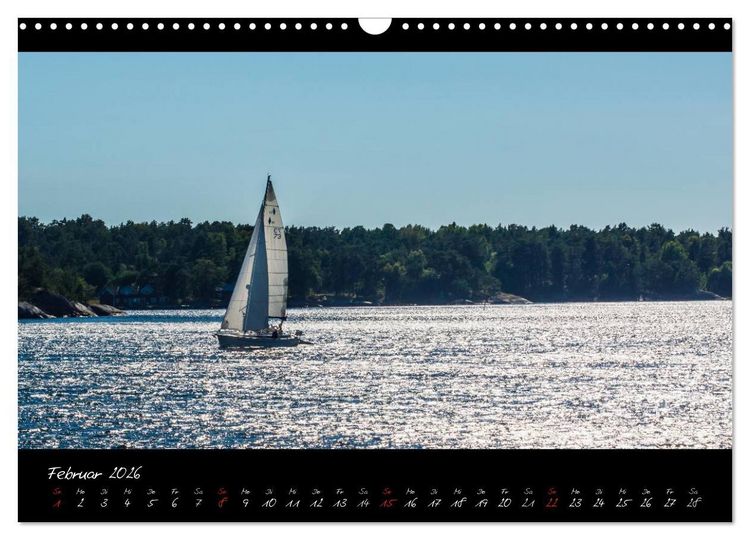 Produktbild: Stockholm und seine Sch&auml;ren (Wandkalender 2026 DIN A3 quer), CALVENDO Monatskalender